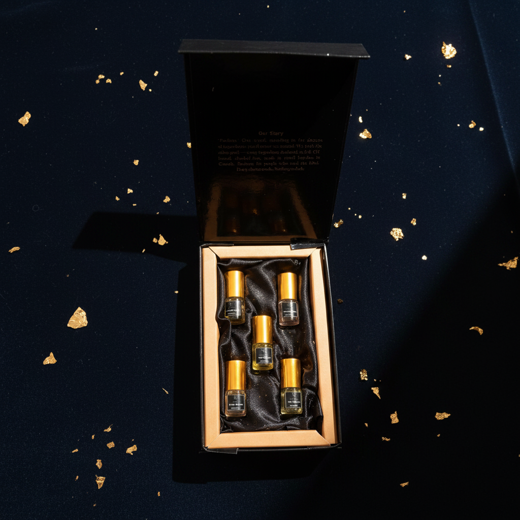 Discovery Miniature Set - Dark Moody Flat Lay