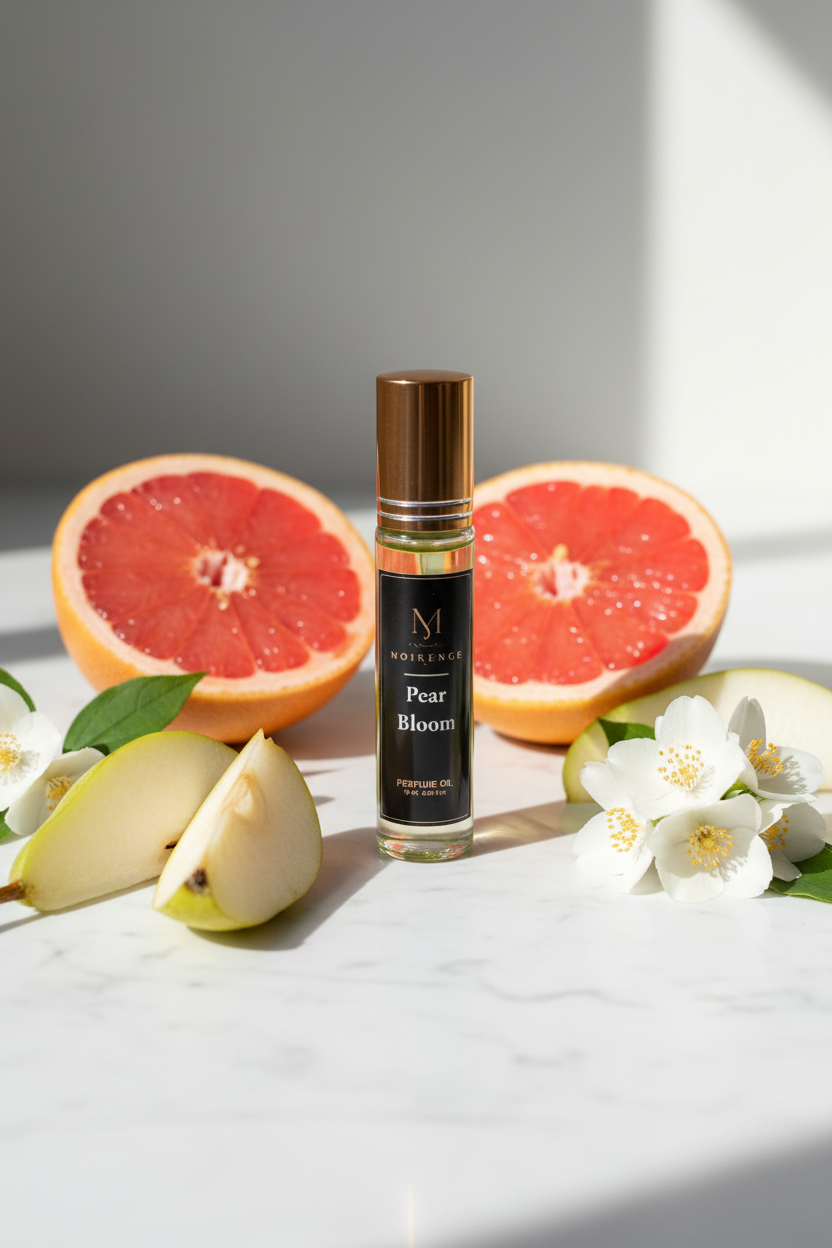 Pear Bloom – White Marble
