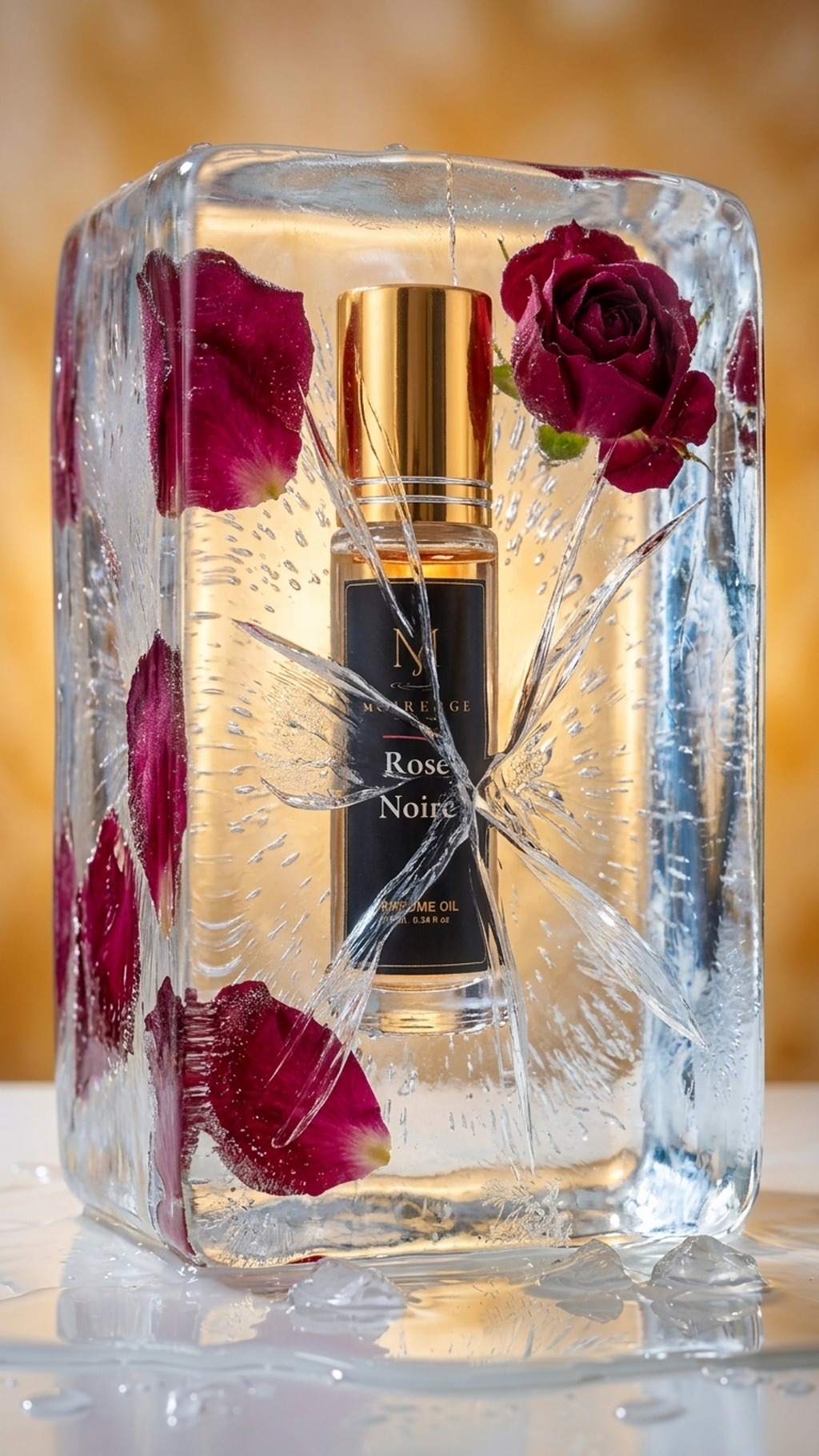 Rose Noire Perfume Oil – Dark Rose, Patchouli & Amber