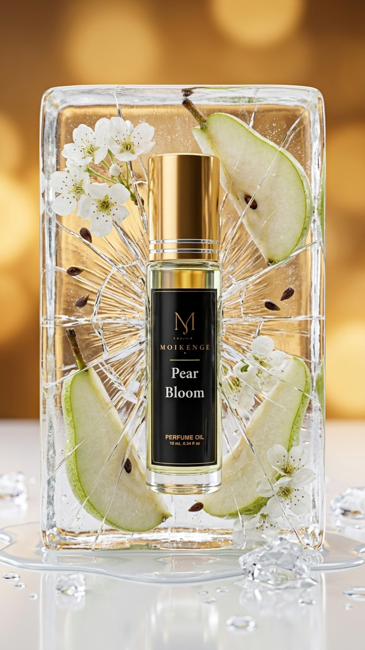 Pear Bloom Perfume Oil – Cold Green Pear & White Florals