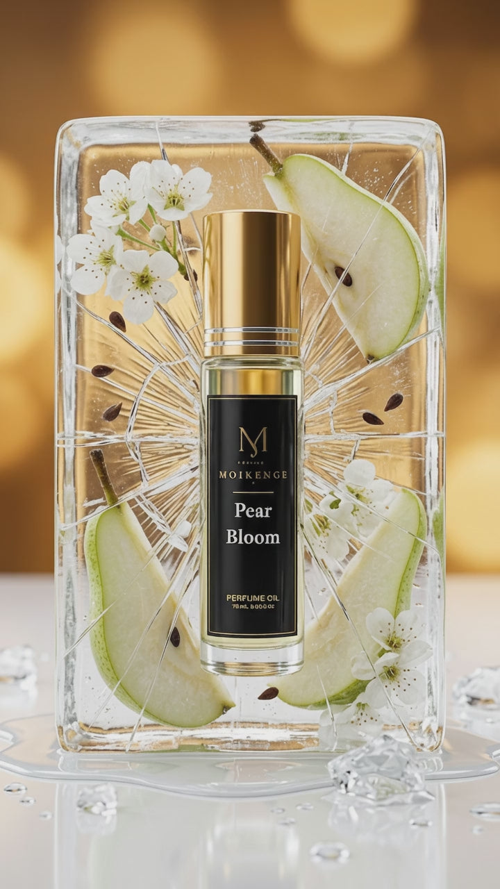 Pear Bloom Perfume Oil – Cold Green Pear & White Florals