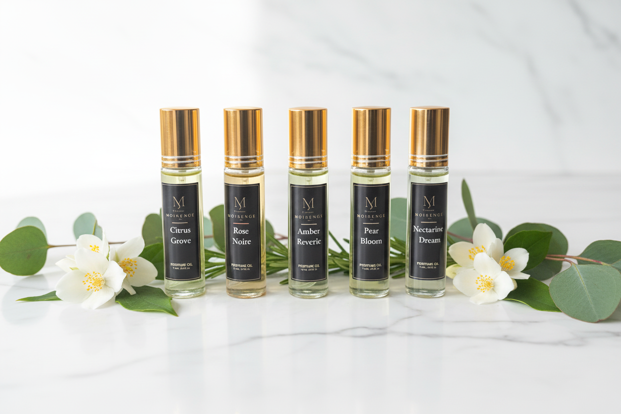 Gift Box alcohol-free perfume oil roll-on, hand-batched in Canada